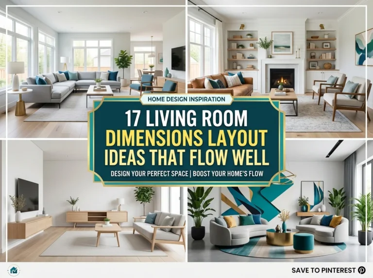 17 Living Room Dimensions Layout Ideas That Flow Well